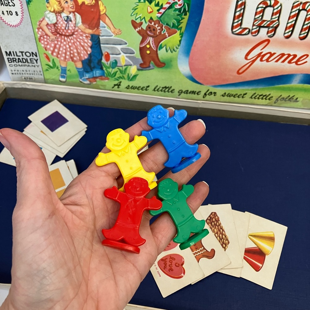 Vintage MCM 1955 Candy Land Game by Milton Bradley Midcentury Modern 1950s MB - Picture 9 of 16